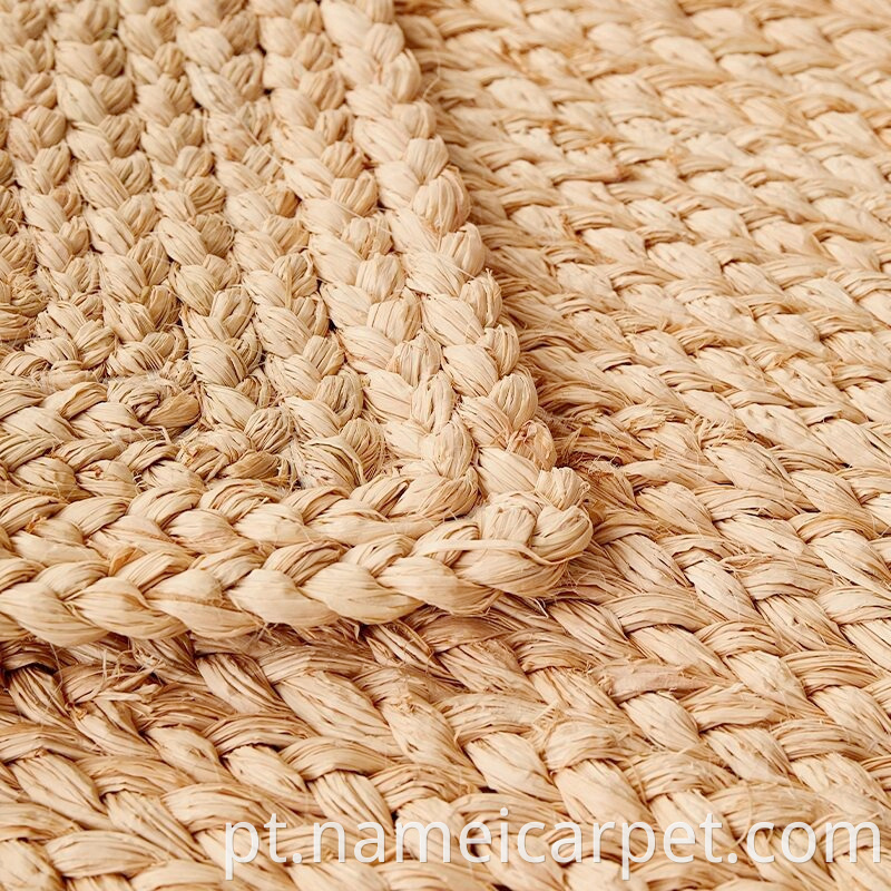 Braided Natural Fiber Rug